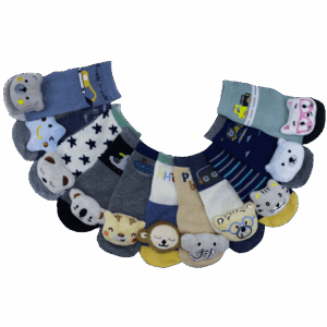 Meia de cano curto antiderrapante - The Moon - PEBCN-BBML