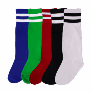 Meia esportiva cano longo com listra - The Moon - MA-INT